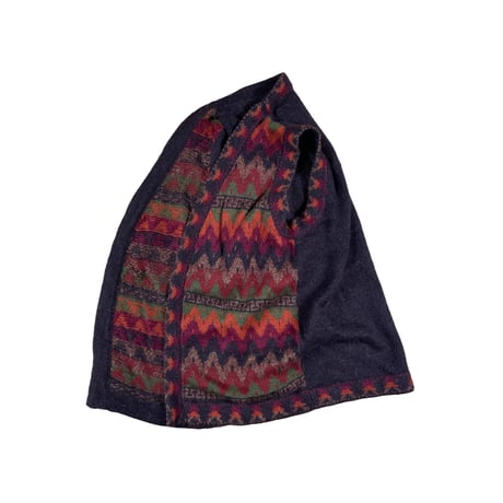 unknown knit open vest
