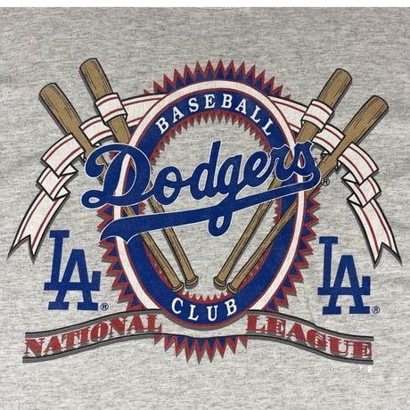 Los Angeles Dodgers  T-shirt 1991年製 made in u.s.a
