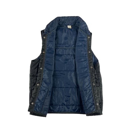 blank black vest