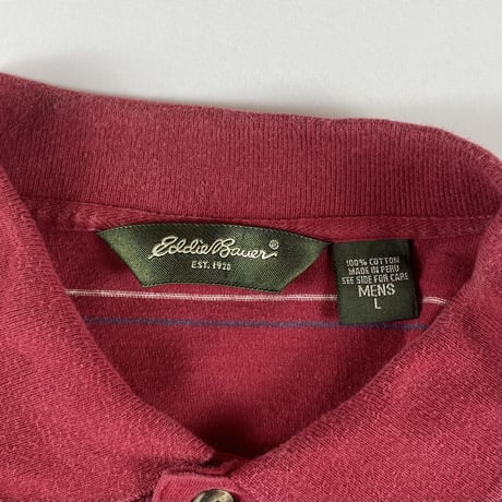 Eddie Bauer L/S polo shirt