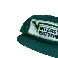 interstate batteries 80's mesh cap