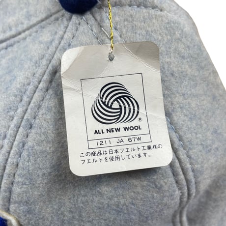【deadstock】UCLA 90's wool felt cap