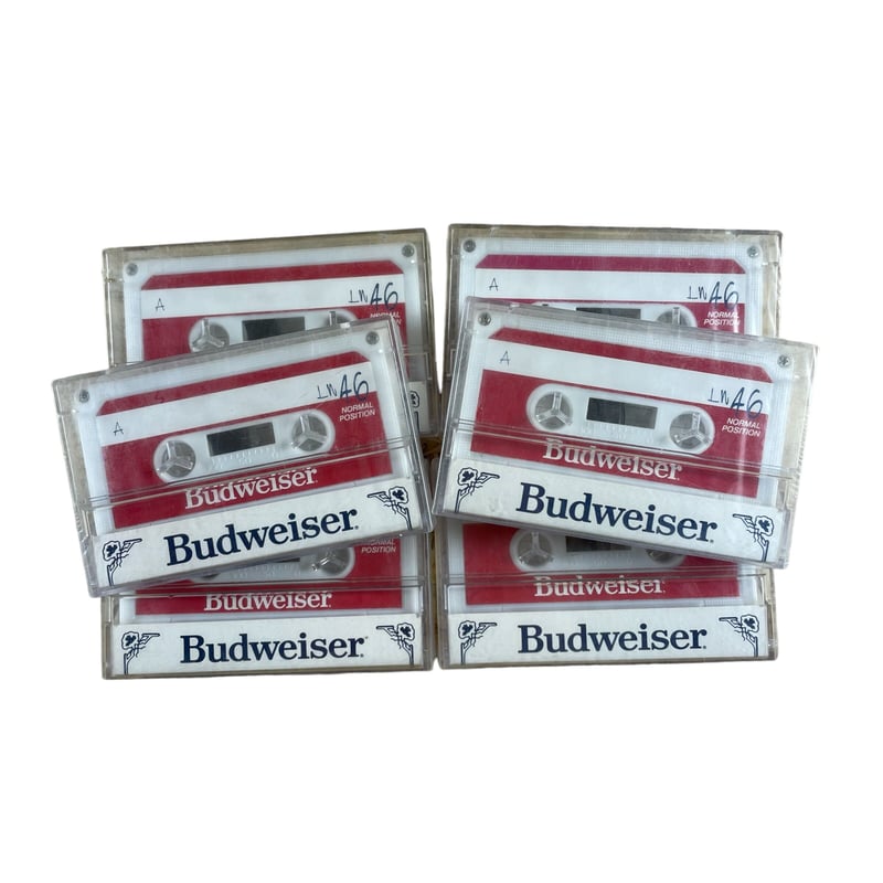 deadstock】Budweiser cassette tape | GOOD OLD S
