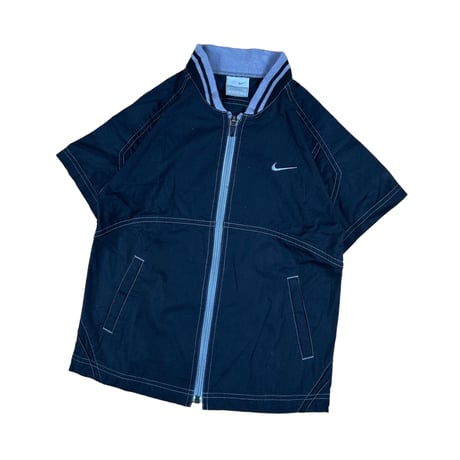 NIKE 00's S/S ZIP SHIRT FOR KIDS