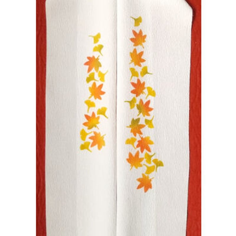 紅葉と銀杏の半衿 | senshuan