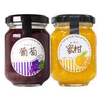 手作りジャムセット（ぶどう＆みかん）110g×2