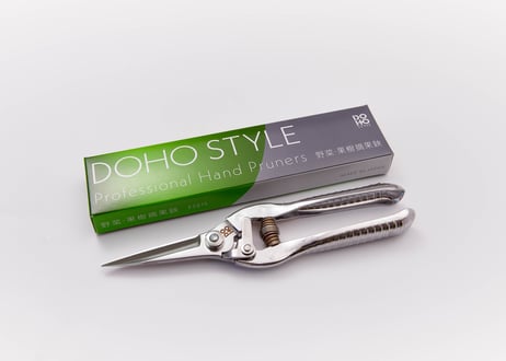 【道法正徳が企画し完成させた農家さんのためのせん定鋏】 DOHO STYLEオリジナルロゴ入りせん定鋏