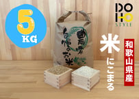 和歌山県産　DOHO STYLE米　5kg(にこまる)