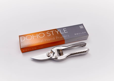 【道法正徳が企画し完成させた農家さんのためのせん定鋏】 DOHO STYLEオリジナルロゴ入りせん定鋏