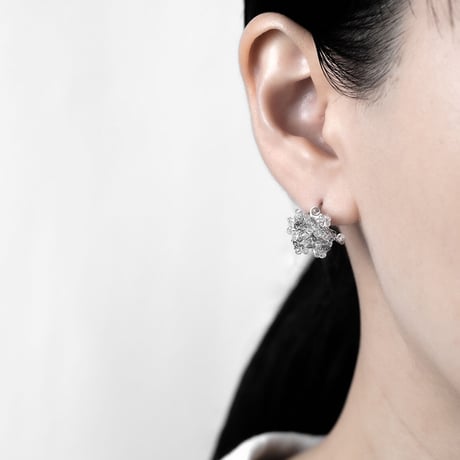 ATMOSPHERE - Pierce / Ear cuff - Clear - S