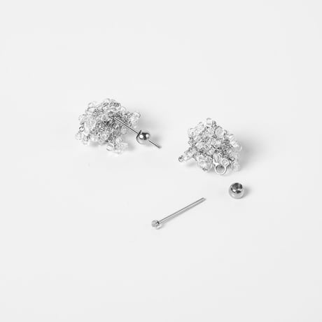 ATMOSPHERE - Pierce / Ear cuff - Clear - S