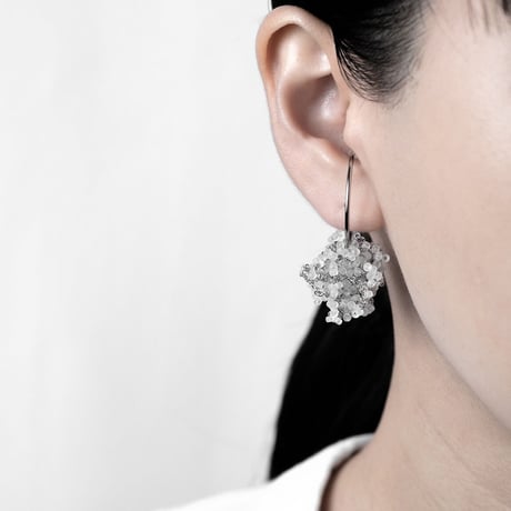 ATMOSPHERE - Pierce / Ear cuff - Frost - L