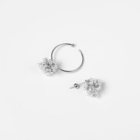 ATMOSPHERE - Pierce / Ear cuff - Clear - S