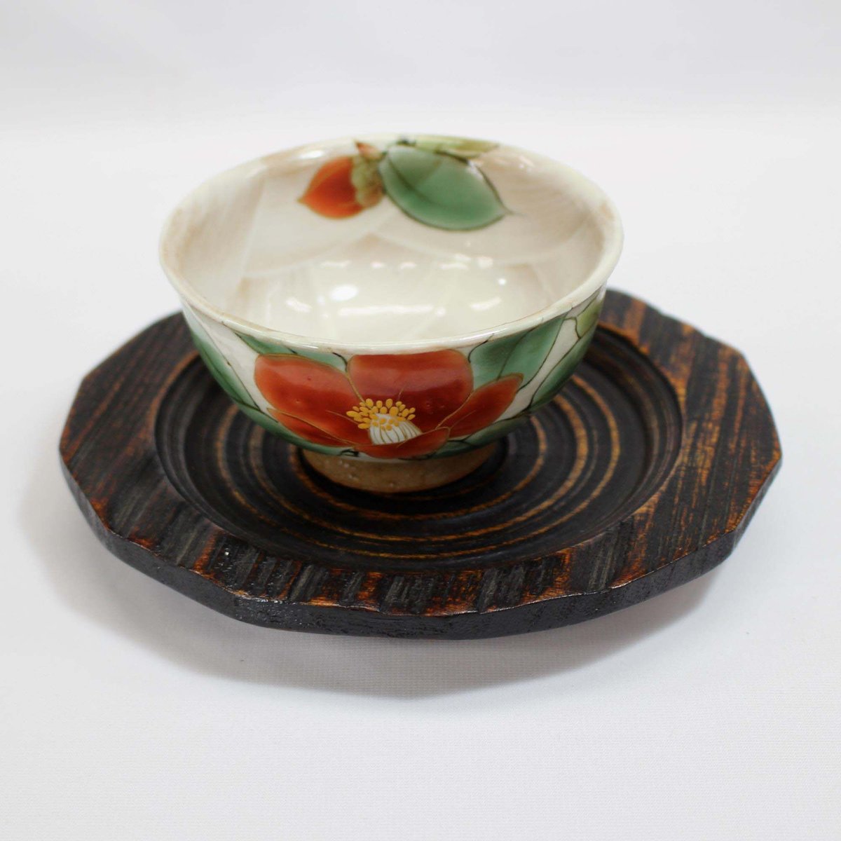 陶葊　京焼 特選品 京都 京焼（清水焼） 土淵陶葊(どぶちとうあん)作 ☆白掛