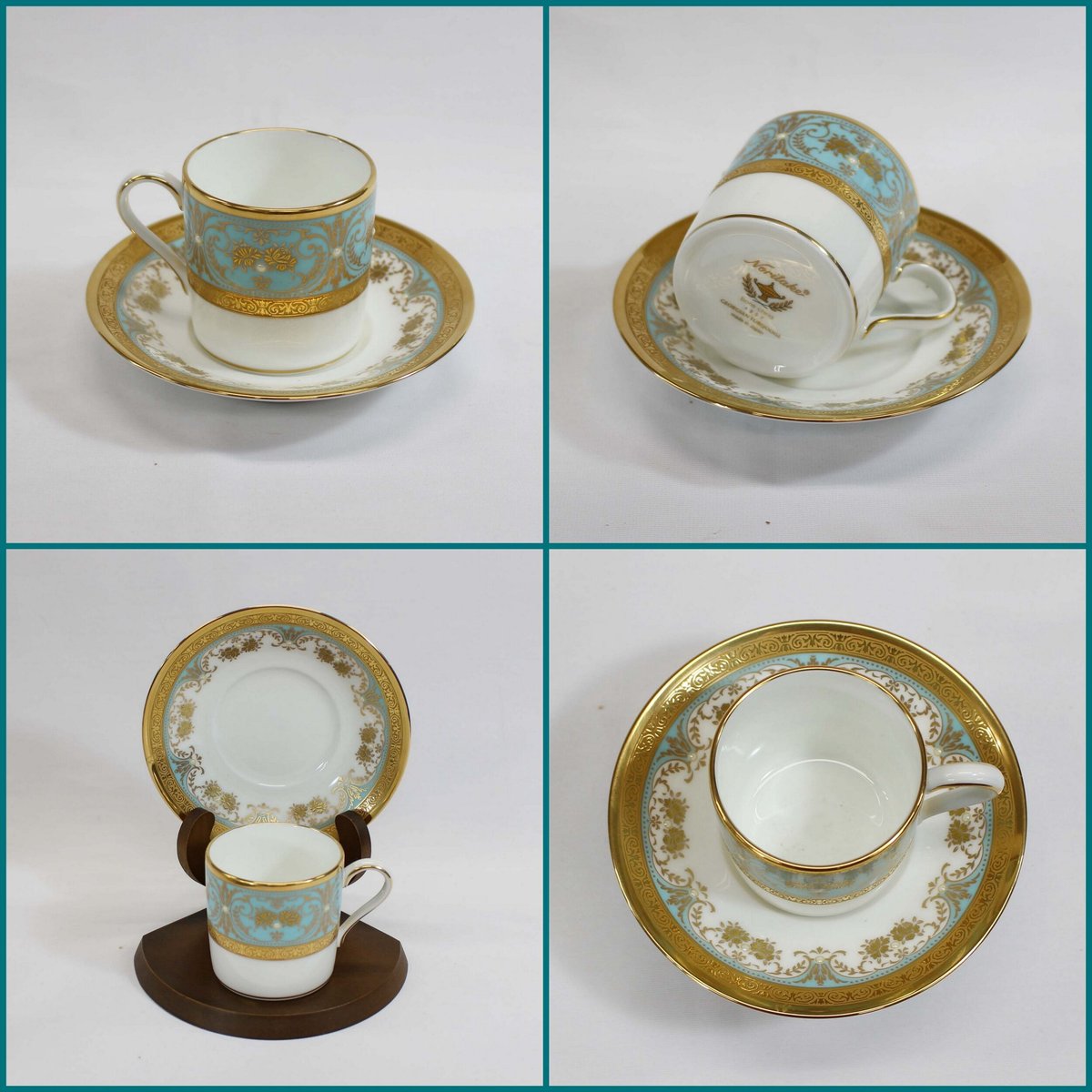 特選品 ノリタケ コーヒー碗皿アソート五客セット BONE CHINA 特選品 ノリタケ コーヒー碗皿アソート五客セット BONE CHINA