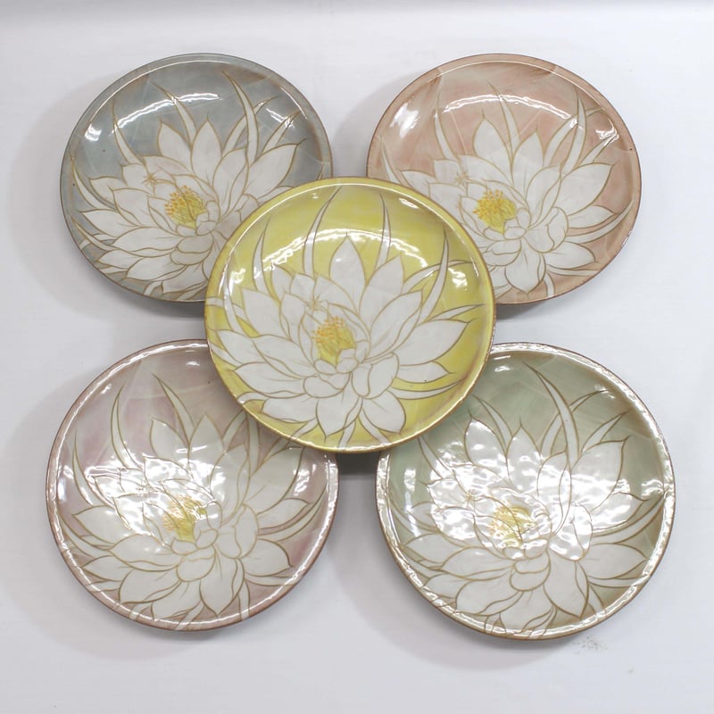 特選品 京都 京焼(清水焼) 土淵陶葊(どぶちとうあん)作 ☆月下 特選品 京都 京焼(清水焼) 土淵陶葊(どぶちとうあん)作 ☆月下