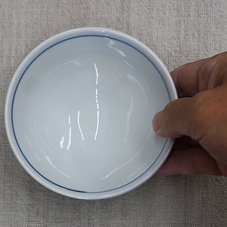 和食器 砥部焼 貞山窯 茶碗 小 11.5cm 唐草