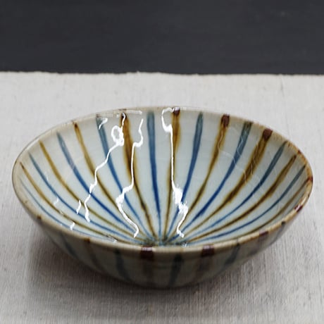 和食器 布志名焼 袖師窯 小鉢 14cm 十草 二色