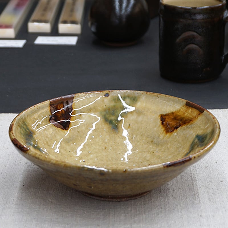 和食器 布志名焼 袖師窯 アフガン鉢 17cm 茶 | うつわの店 クラフト