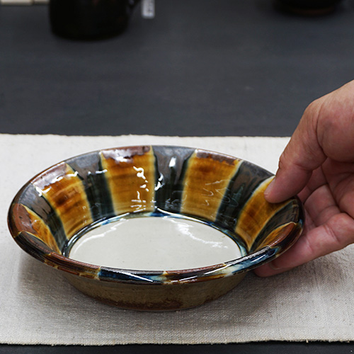 和食器 布志名焼 袖師窯 大鉢 18cm 二色 | うつわの店 クラフト