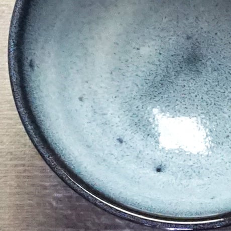 和食器 布志名焼 雲善窯 茶碗 小 11cm 海鼠釉