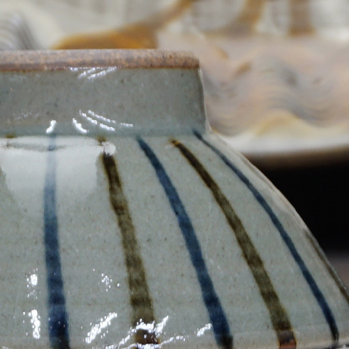 和食器 布志名焼 袖師窯 茶碗 大 13cm 十草 二色 | うつわの店