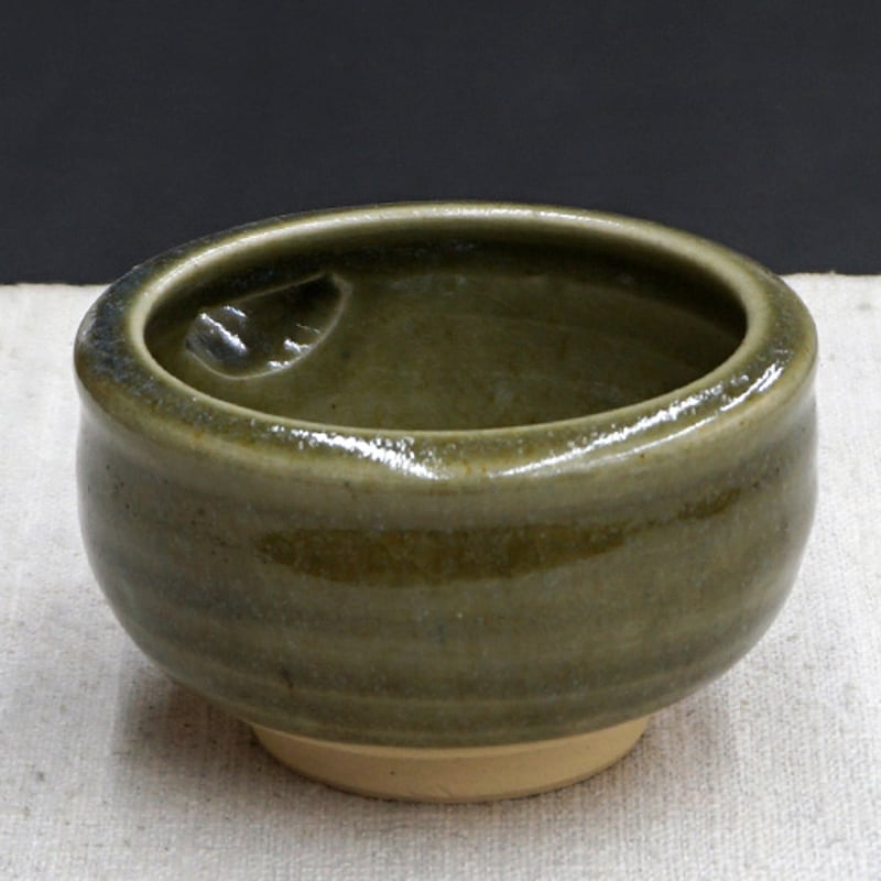 和食器 伊賀焼 殿白窯 片口 9cm 灰釉 | うつわの店 クラフトなかつか