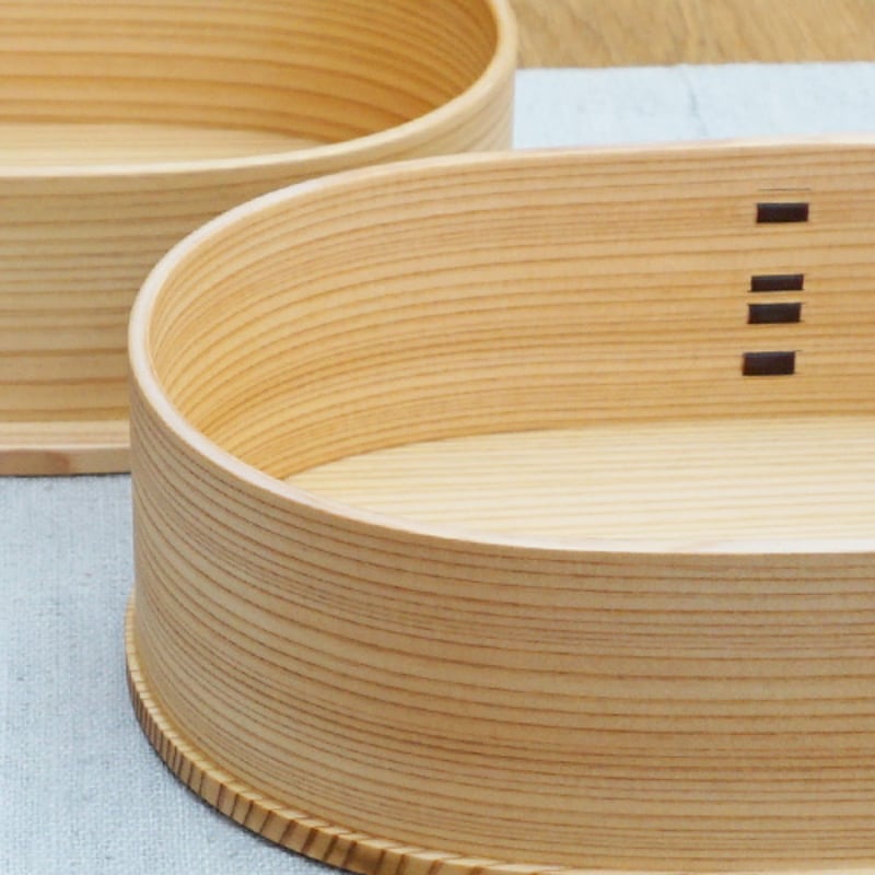 冷めても美味しい 大館曲げわっぱ 弁当箱 大 | うつわの店 クラフト