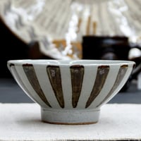 和食器 布志名焼 袖師窯 茶碗 大 13cm 十草 茶