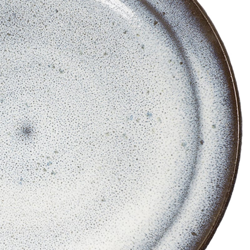 和食器 布志名焼 雲善窯 大皿 21cm 海鼠釉 | うつわの店 クラフトなかつか