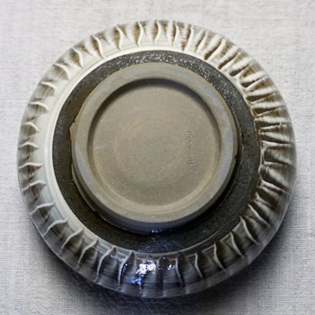 和食器 小鹿田焼 黒木昌伸窯 深 中鉢 15cm 刷毛目 櫛目白