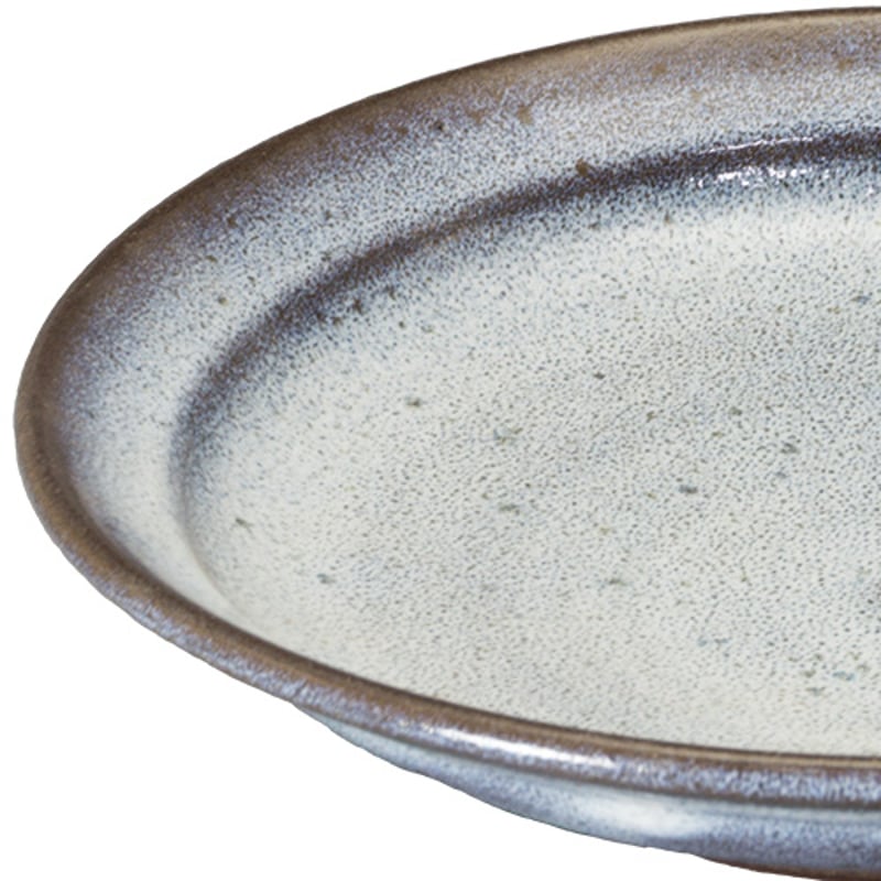 和食器 布志名焼 雲善窯 大皿 21cm 海鼠釉 | うつわの店 クラフトなかつか