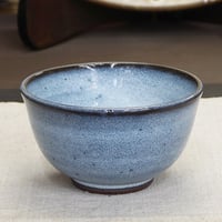 和食器 布志名焼 雲善窯 茶碗 大 12cm 海鼠釉 白