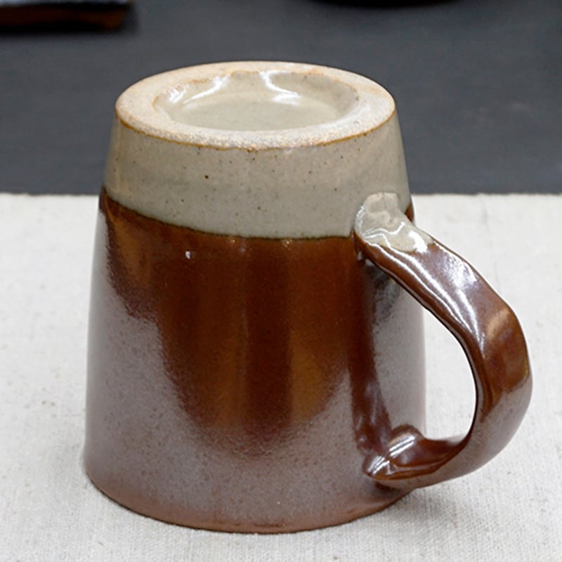 和食器 益子焼 ミルクカップ 200cc 柿釉 | うつわの店 クラフトなかつか