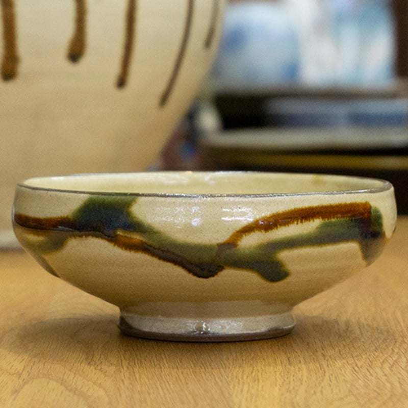 薩摩焼 和食器 龍門司焼 中鉢 15cm 三彩 | うつわの店 クラフトなかつか