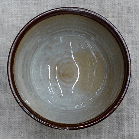 和食器 布志名焼 湯町窯 茶碗 大 11.5cm しのぎ 海鼠釉