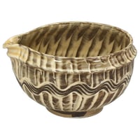 和食器 小鹿田焼 黒木昌伸窯 片口 小鉢 12cm 刷毛目 外 櫛目 白