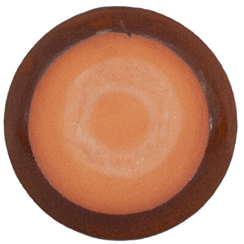 布志名焼 スリップウェア 裏印なし お皿 深皿 /MJ-0261 2F