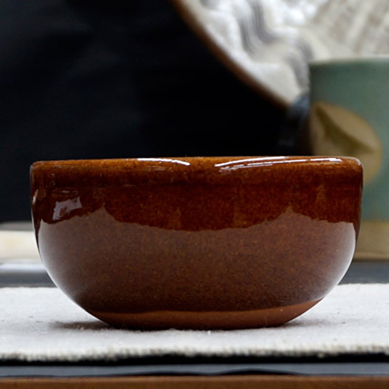 布志名焼 小皿 直径11.5cm 民芸 昭和レトロ スリップウェア（黒5） 布志名焼 小皿 直径11.5cm 民芸 昭和レトロ スリップウェア（黒5）