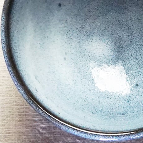 和食器 布志名焼 雲善窯 茶碗 大 12cm 海鼠釉 白