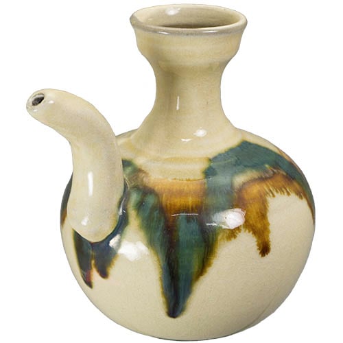 酒器 龍門司焼 からから 徳利 350cc 三彩 | うつわの店 クラフトなかつか