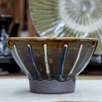 和食器 布志名焼 袖師窯 茶碗 大 11.5cm スリップ 二色