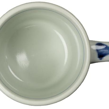和食器 砥部焼 梅山窯 切立 マグカップ 200CC 呉須 唐草