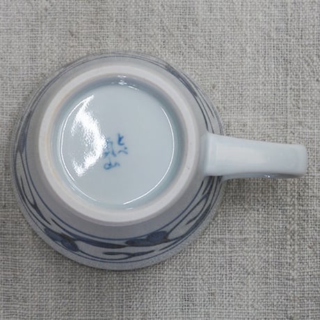 和食器 砥部焼 貞山窯 カップ 150cc 唐草