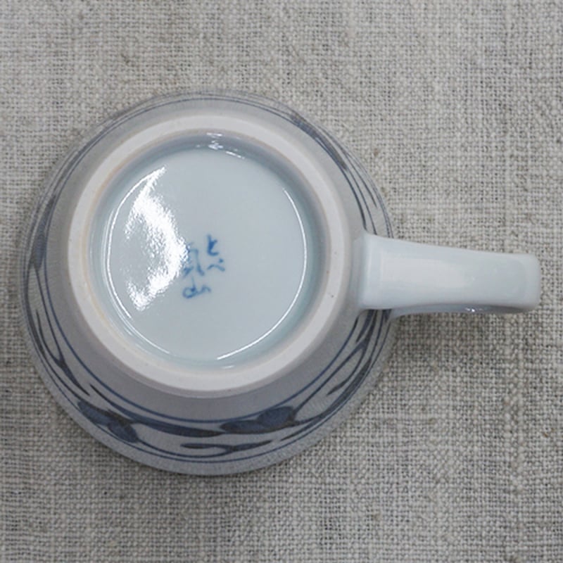 和食器 砥部焼 貞山窯 カップ 150cc 唐草 | うつわの店 クラフトなかつか