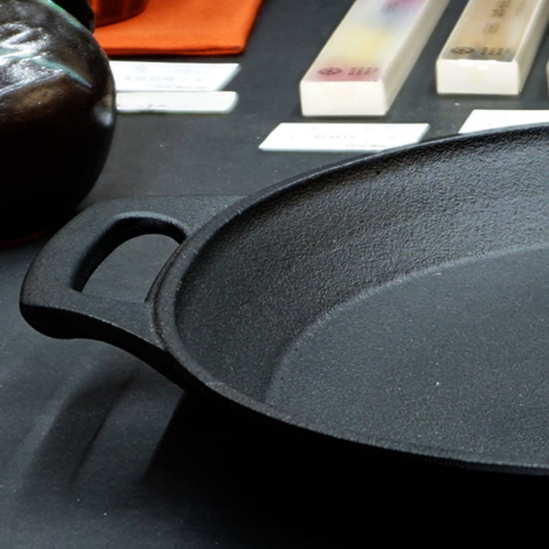 南部鉄器 及精鋳造所 グリル プレート 大 30cm ih 対応 | うつわ 南部鉄器 及精鋳造所 グリル プレート 大 30cm ih 対応 | うつわ