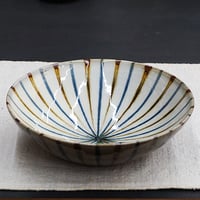 和食器 布志名焼 袖師窯 大鉢 18.5cm 十草 二色