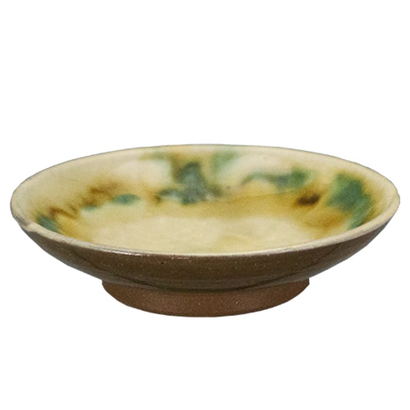 康煕三彩の陶器小皿5枚セット 和食器 龍門司焼 小皿 10.5cm 三彩 | うつわの店 クラフトなかつか