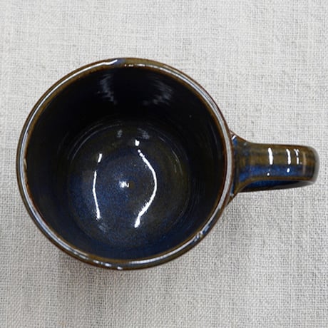 和食器 布志名焼 雲善窯 マグカップ 200cc うぐいす茶