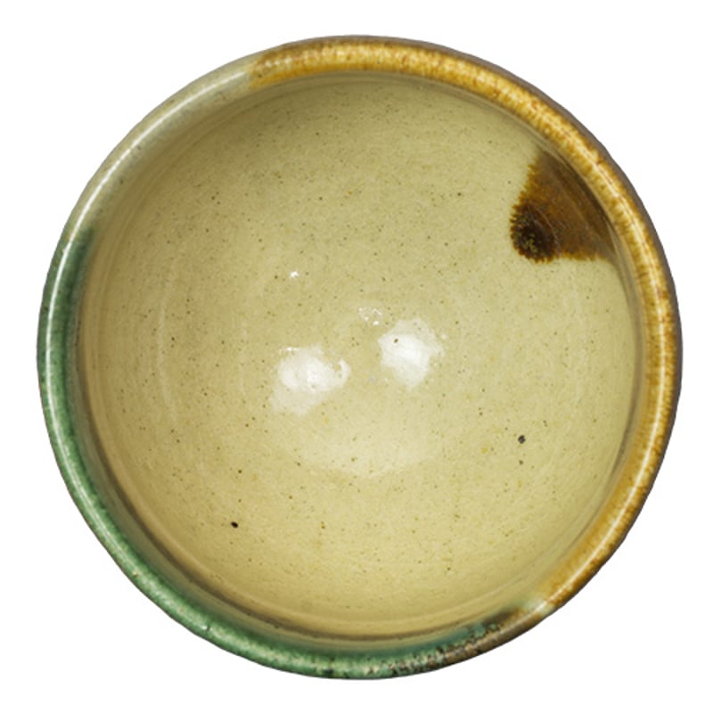 酒器 龍門司焼 ぐい呑 85cc 三彩 | うつわの店 クラフトなかつか